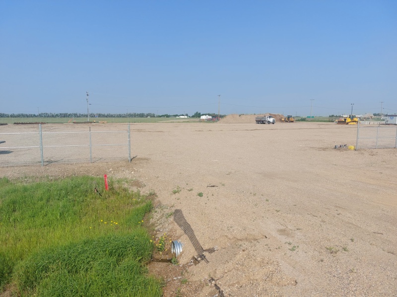 Fenced and gated site